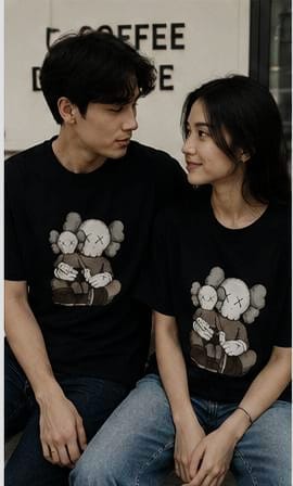 Graphic Tee Style KAWS
